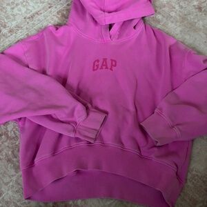 Pink gap hoodie